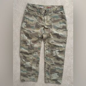 Anthropologie Pilcro The Wanderer Camouflage Pants